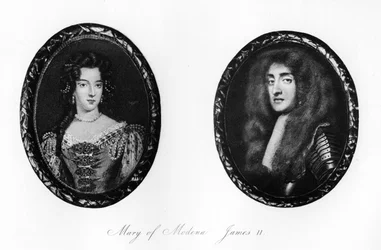 James II und Maria von Modena, 1907