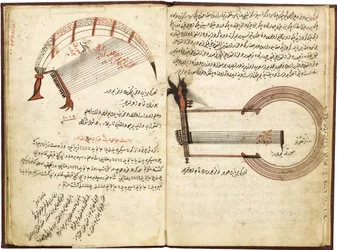 Janitscharenmusik. Osmanisches Manuskript, 18. Jahrhundert