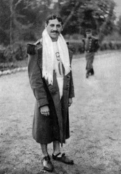 Jean Bouin, französischer Soldat und Athlet, 1912