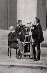 Jean Louis Ernest Meissonnier, französischer Maler und Bildhauer, 1880