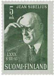 Jean Sibelius Briefmarke