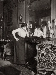 Jeanne Julia Bartet, französische Schauspielerin, 1901