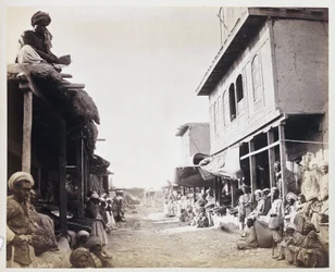 Jellallabad, Hauptstraße, um 1878
