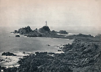 Jersey - La Corbiere Felsen und Leuchtturm