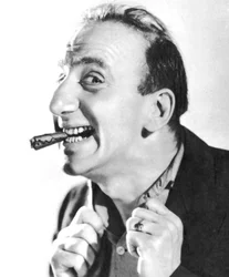 Jimmy Durante, amerikanischer Sänger, Pianist, Schauspieler und Komiker, 1934-1935