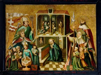 Jogaila und Jadwiga von Polen
