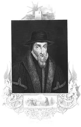 John Foxe, englischer Märtyrologe des 16. Jahrhunderts, c1880