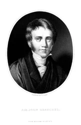 John Frederick Herschel 1792-1871, englischer Astronom und Wissenschaftler, als junger Mann