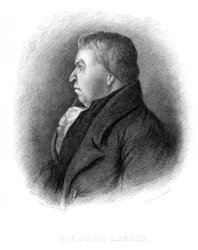 John Leslie, schottischer Naturphilosoph und Physiker, 19. Jahrhundert