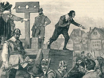 John Lilburne auf dem Pranger in Westminster, 1638, 1905