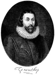John Winthrop, englischer puritanischer Siedler in Amerika