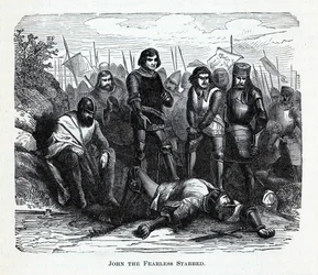 Johann der Furchtlose erstochen, 1882