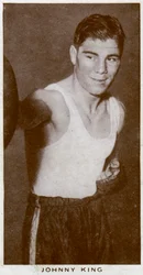 Johnny King, britischer Boxer, 1938