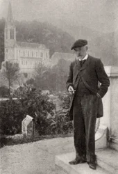 Joris-Karl Huysmans, französischer Romanautor, 1900
