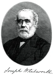 Joseph Whitworth, britischer Ingenieur, Unternehmer und Erfinder, um 1880
