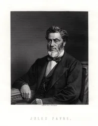 Jules Claude Gabriel Favre, französischer Staatsmann, 19. Jahrhundert