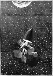 Jules Verne 1828-1905, Autour de la Lune, 1865