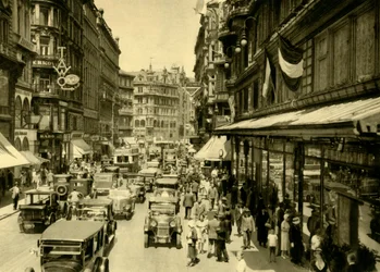 Kärntner Straße, Wien, Österreich, ca. 1935