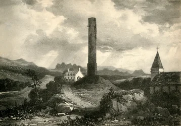 Kineth Rundturm, Cork, 19. Jahrhundert