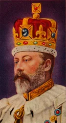 König Eduard VII. bei seiner Krönung, 1902 1935