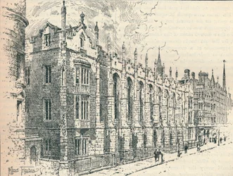 King Edward VI School, Birmingham, 19. Jahrhundert 1906