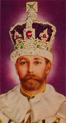 König Georg V. bei seiner Krönung, 1911 1935