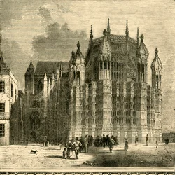 Kapelle von König Heinrich VII., 1881