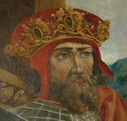 König Wladyslaw II. Jagiello (Detail), ca. 1530