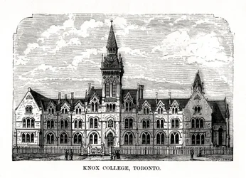 Knox College, Toronto, Ontario, Kanada, 19. Jahrhundert