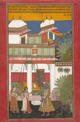 Krishna und Radha