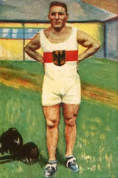 Kurt Helbig, deutscher Gewichthebermeister, 1928