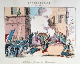 Die Einnahme von Paris, Mai 1871
