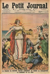 Die Zivilisierungsmission. Le Petit Journal, November 19, 1911, 1911.