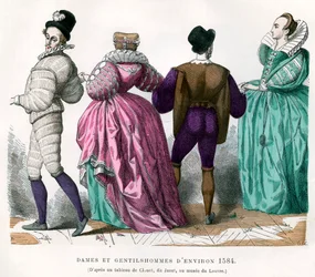 Damen und Herren um 1584, 1882-1884