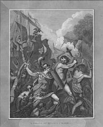 Landung von Julius Caesar, 1838