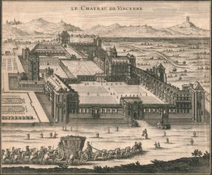 Das Schloss von Vincenne, 1723
