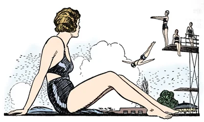 Lernen zu schwimmen, 1937