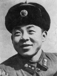 Lei Feng, chinesischer Soldat der Volksbefreiungsarmee, ca. 1962