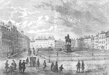 Leicester Square, um 1750
