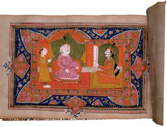 Leben von Krishna, 18.-19. Jahrhundert