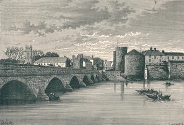 Limerick - Thomond-Brücke und King John
