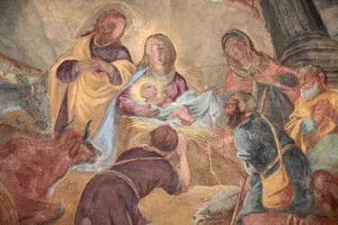 Loreto-Kirche; Geburt Christi Gemälde, Prag, Tschechien