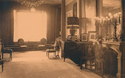 Louis XVI Zimmer in der kubanischen Botschaft in Brüssel, Belgien, 1927
