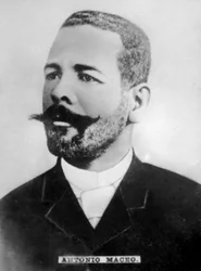 Generalleutnant Jose Antonio Maceo Grajales 1845-1896, kubanische Unabhängigkeitsarmee, ca. 1910