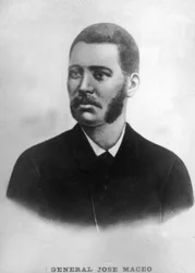 Generalleutnant Jose Maceo 1845-1896, stellvertretender Kommandeur der kubanischen Unabhängigkeitsarmee, ca. 1910