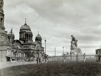 Bahnhof Lysva, Russland, 1900er Jahre