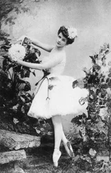 Lyubov Yegorova, russische Ballerina, 1905