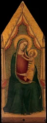 Madonna und Kind auf dem Thron, ca. 1335-39