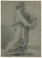 Mann zerstört Buch, 1700er Jahre