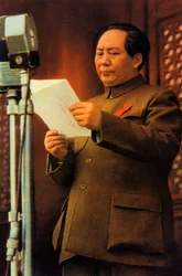 Mao Zedong, chinesischer kommunistischer Revolutionär und Führer, ca. 1950er-1960er Jahre